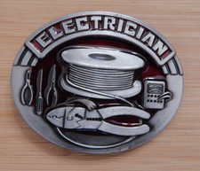 Electrician Electrical Tools Workers Tradesman Commemorative Belt Buckle