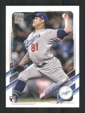 2021 Topps Update #US76 Victor Gonzalez RC Los Angeles Dodgers 42155