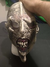 Rotting Zombie Halloween Mask Adult Latex Undead Ghoul Horror Prop Scary Costume