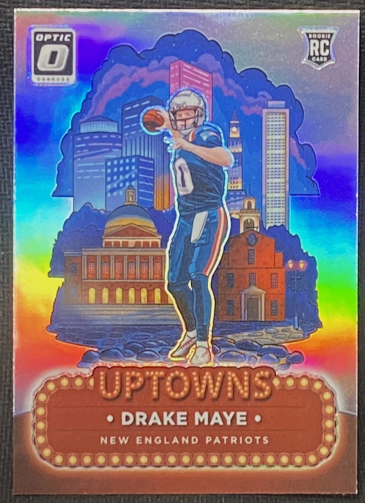 2024 Donruss Optic Uptowns #4 Drake Maye Rookie SSP RC