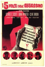 The List of Adrian Messenger 1963 - Burt Lancaster - Italy - Classic Movie Poste