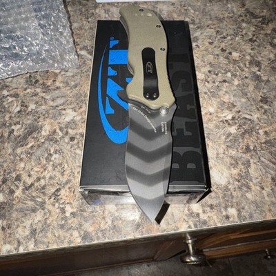 Zero Tolerance 0350OLTS  Magna Cut Pocketknife - Green