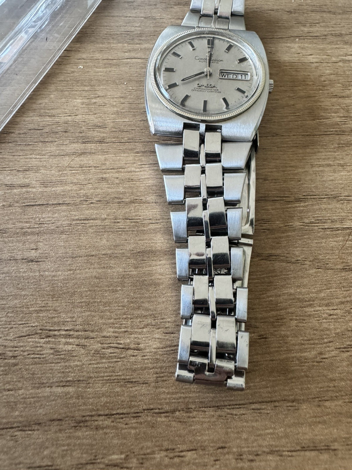 Stunning Omega Constellation Chronometer Automatic Mens Vintage Watch c1970 36mm image 2