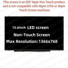 LCDBros Screen Replacement for Dell Inspiron 3580 3583 3593 P75F (30pin HD 