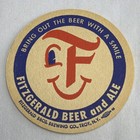 Fitzgerald Bros Brewing, Bring Out The Beer With A Smile, Troy NY, 3.5” — photo 1