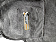 Thundershirt Charcoal Gray Adjustable Anxiety Vest for Dogs Cats Small Size EUC