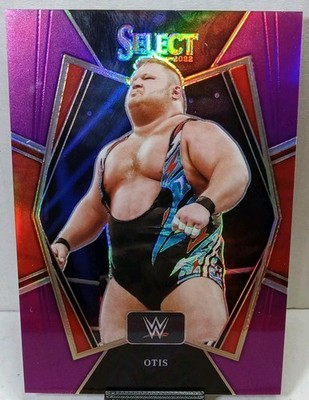 2022 Panini Select WWE Premier Level #148 Otis PURPLE PRIZM 33/75