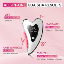 Electric Gua Sha Facial Tools - Face Sculpting Tool/Lift Device Anti-Aging