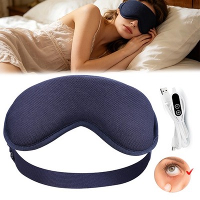 Cordless Heated Eye Mask Dry Eye Relief Sleep Relaxation Travel Eye Compress US