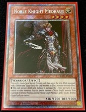 Edler Ritter Medraut Platin Secret Rare 1. Auflage Mint Karte RA04-DE205