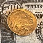 1929 D Denver Mint Buffalo Nickel - Low Mintage - Full Date