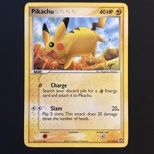 Pokemon Pikachu Non-Holo EX Power Keepers Card 57/108 - LP