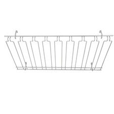 Winco GHC1836 18 in x 36 in Chrome Glass Rack