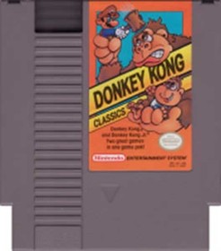 Donkey Kong Classics - 2 Games In 1 - NES Nintendo