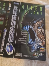 Alien Trilogy Sega Saturn aus 1996 Guter Zustand Komplett f&uuml;r Sammler oder Gamer