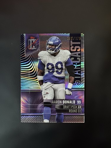 Aaron Donald [Indigo] #SC-16 2024 Topps Signature Class Star Cast card