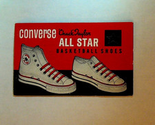 Converse Chuck Taylor All Star Basketball Shoes Care Brochure 1950s