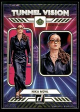 2025 Donruss WNBA Nika Muhl TUNNEL VISION PRESS PROOF PARALLEL SP Storm #14