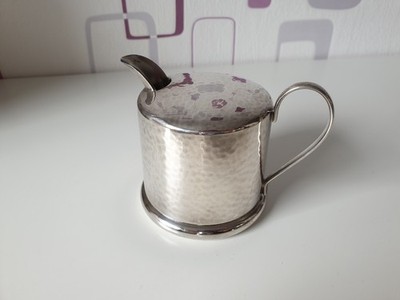 Milchkännchen Dosenmilchkännchen Hammerschlagoptik DRGM