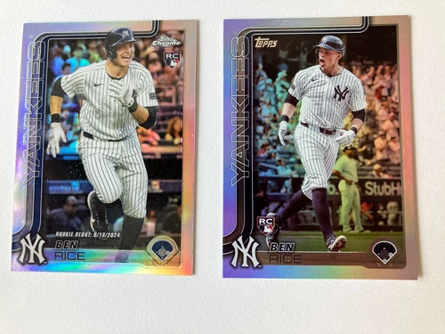 Ben Rice 2025 Topps Chrome Ben Rice #337 Refractor