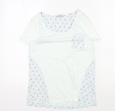 Damen-T-Shirt Laura Ashley UK-Gr&ouml;&szlig;e 10 mehrfarbig 100 % Baumwolle