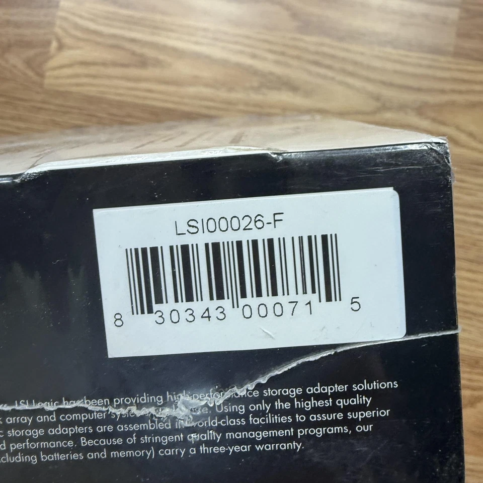 LSI Logic MegaRAID SCSI 320-1 Ultra320 RAID Adapter PCI Card New Sealed Box - Image 4 of 4