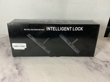 Bluetooth Keyless Entry Door Lock with Handle, Fingerprint Keypad Smart Lock