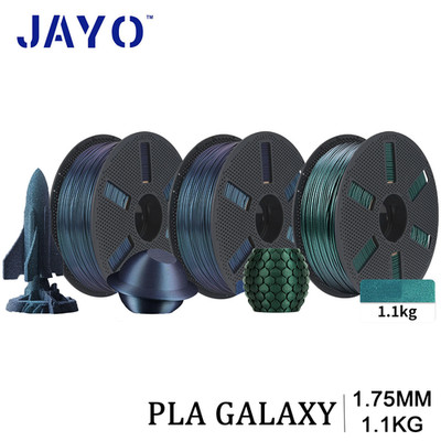 JAYO 3D Printer Filament PLA Galaxy 1.1KG 1.75mm Shiny PLA