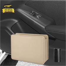 Car Trash Can Foldable Auto Hanging Dustbin Garbage Organizer With One Roll Tra Car Trash Can Foldable Auto Hanging Dustbin Garbage Organizer With One Roll Tra