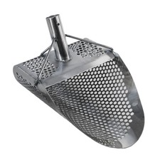 Stainless Steel Beach Scoop for Metal Detecting Kraken 11 x 8 Hex