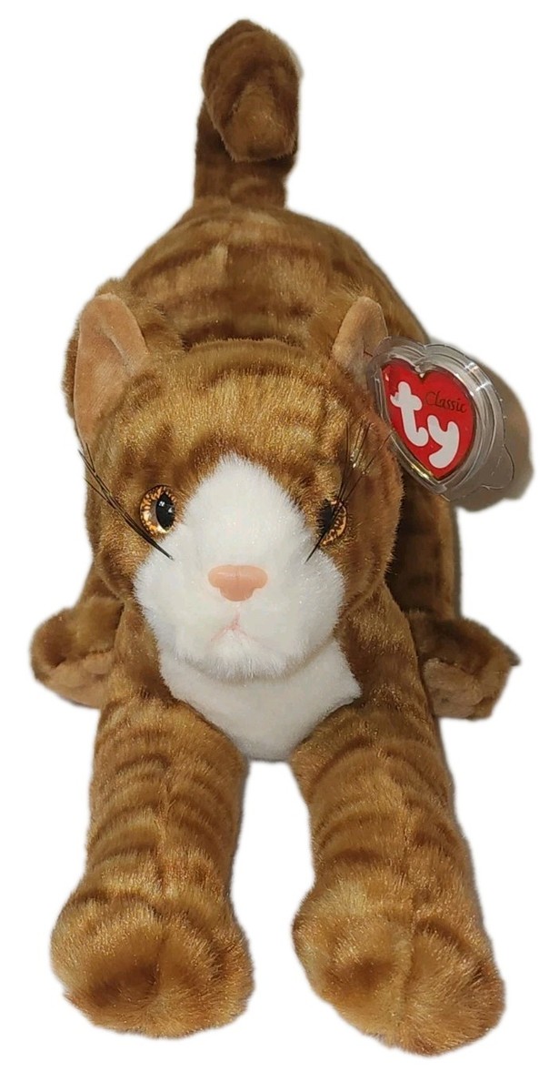 Ty Classic Stretch Beanie Buddy Cat 1999 for sale online