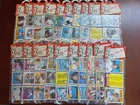 20 X  Mixed Years Topps Vintage Baseball Card Rack Pack Lot (B-8)