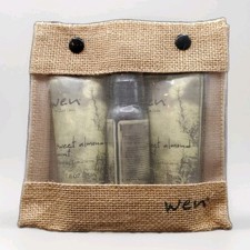 Wen Chaz Dean Sweet Almond Mint Travel Kit Set of 3: Sealed Conditioner  Mist