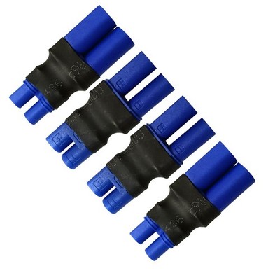 2pcs EC3 Male to EC5 Female and 2pcs EC3 EC5 Connector Adapter RC