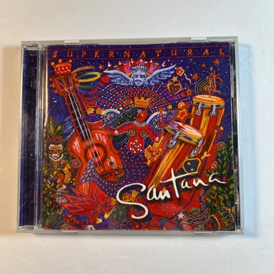 Santana Supernatural CD 1999 Arista Smooth Rock Latin Pop Clapton Lauryn
