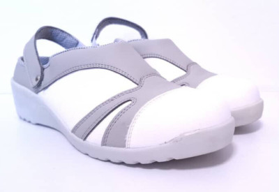 Elegante Weiße Damen Sicherheitschuhe Gr.42 auch für labor geeignet