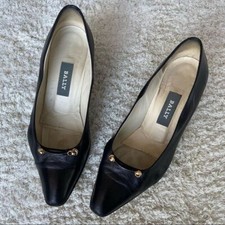 Bally vintage pointed toe black heels Juniper 7