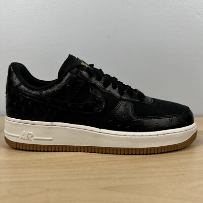 靴 Nike Air Force 1 Low '07 LX Black Nike Air Force 1 Low '07 LX Black Ostrich DZ2708-002 Women