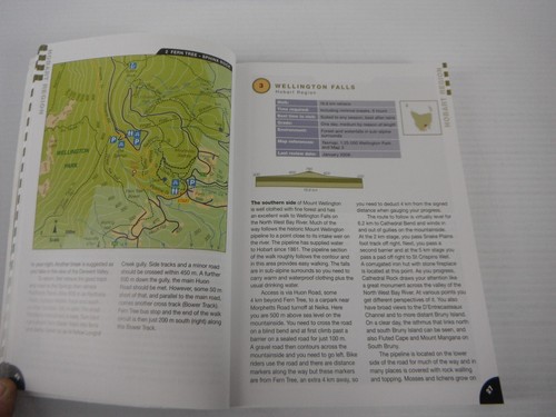 100 Walks In Tasmania Paperback Book by T Thomas A Close Maps Route Australia - Picture 9 of 13