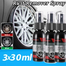 3x Car Rust Remover Spray Inhibitor Maintenance Derusting Cleaning Metal Cleaner