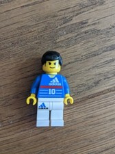 Lego Minifigure Joueur Football - Adidas Numéro 10 avec ZIDANE au dos - TRES RARE