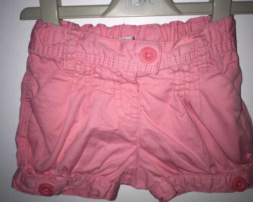 Girls Age 9-12 Months - Next Pink Shorts - Picture 1 of 2