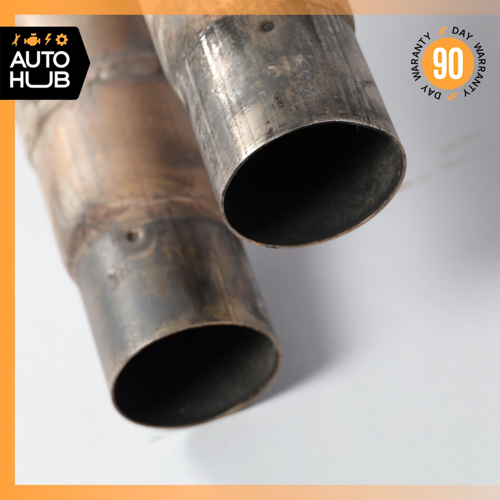 14-20 Maserati Ghibli SQ4 M157 X-pipe Exhaust Pipe Left & Right Side Set OEM 41k