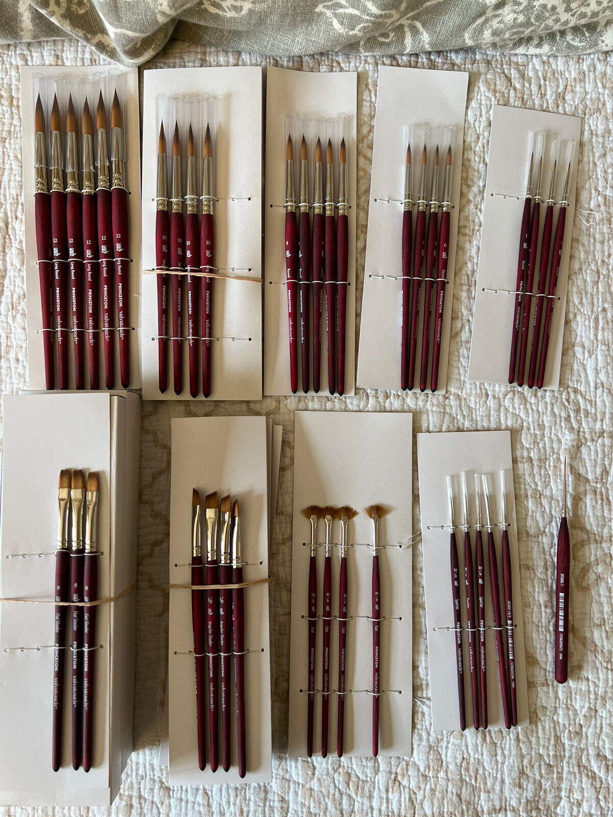 Princeton Velvetouch Synthetic Brushes 3950 Series