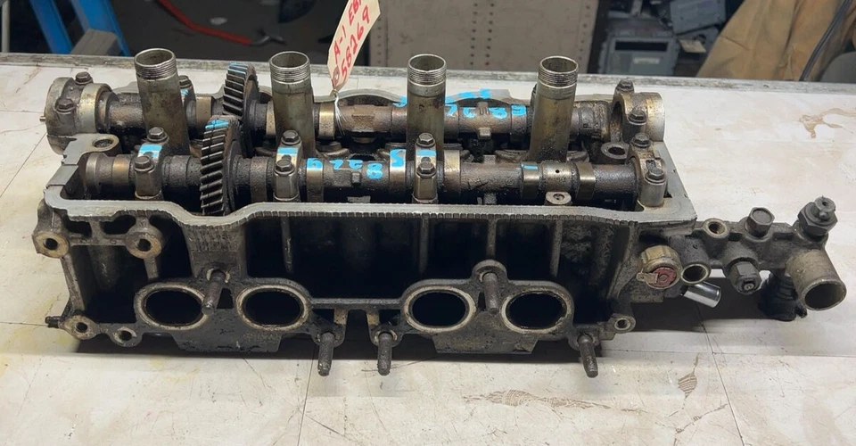 1987-91 CAMRY 87-89 CELICA 4 Cyl DOHC 3SFE Engine Cylinder Head Assembly W/Cams - Image 3 of 4