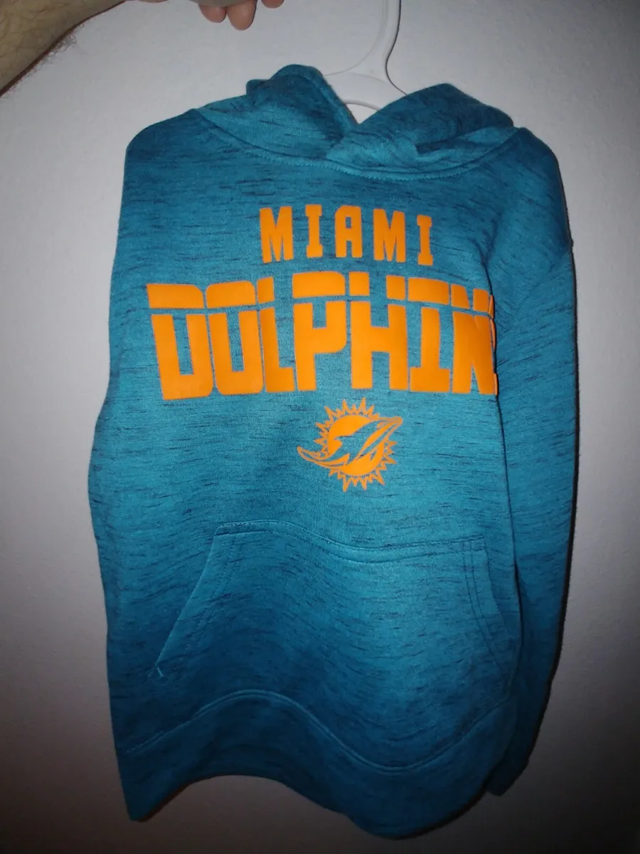 NFL Miami Dolphins Hoodie Sweatshirt Size Youth X-Small 4/5