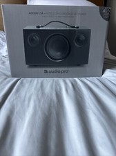 Audio Pro C5 Multi Room Speaker Black Wifi Airplay Spotify