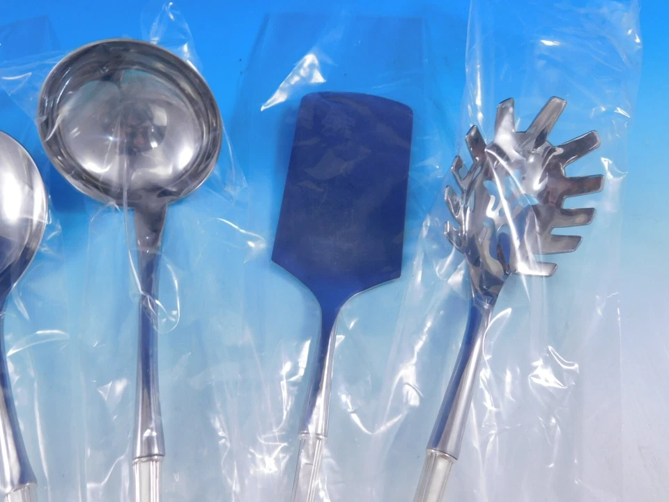 Набор сервировок хозяйки Grand Colonial от Wallace из чистого серебра 5 шт. HH WS на заказ - Изображение 4 из 4