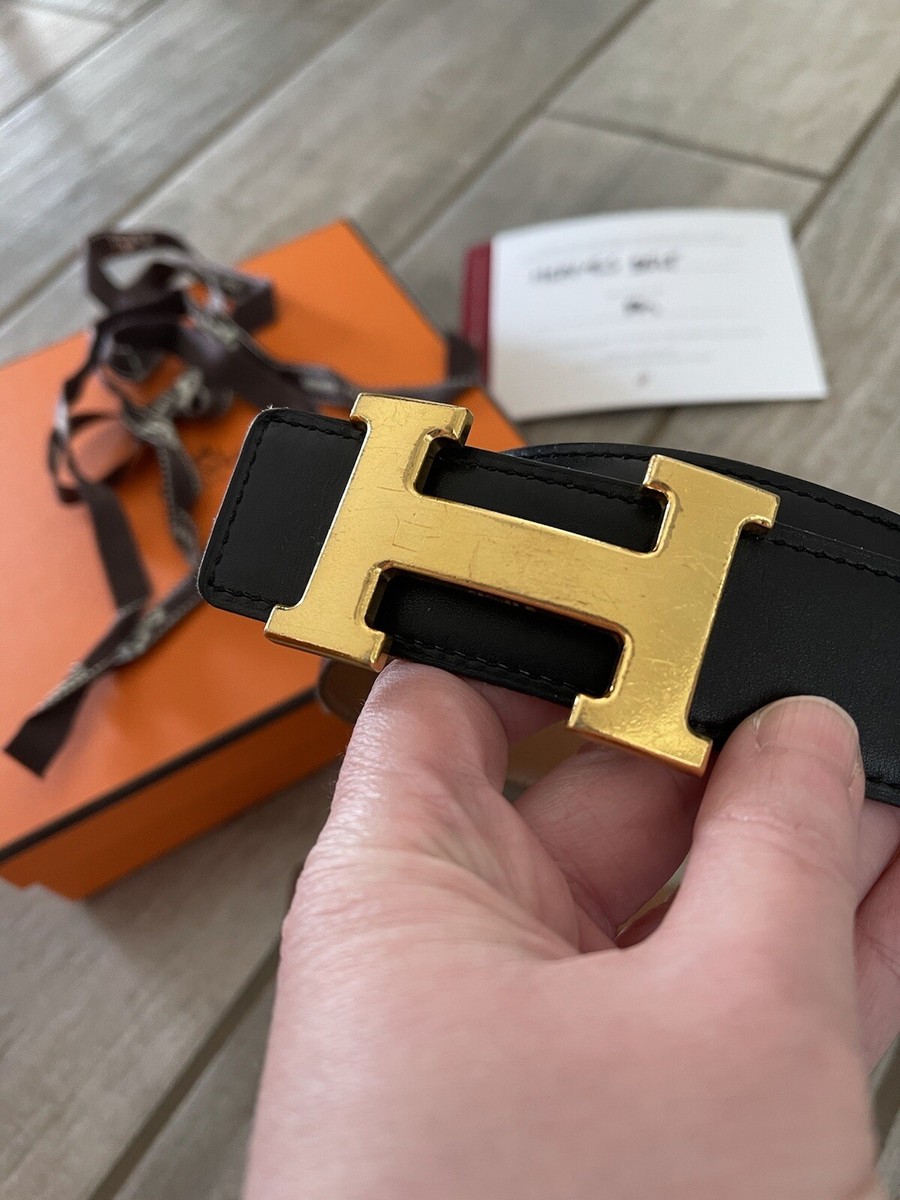 Reversible Hermes Belt Gold Black 85 | eBay Reversible Hermes Belt Gold Black 85 | eBay