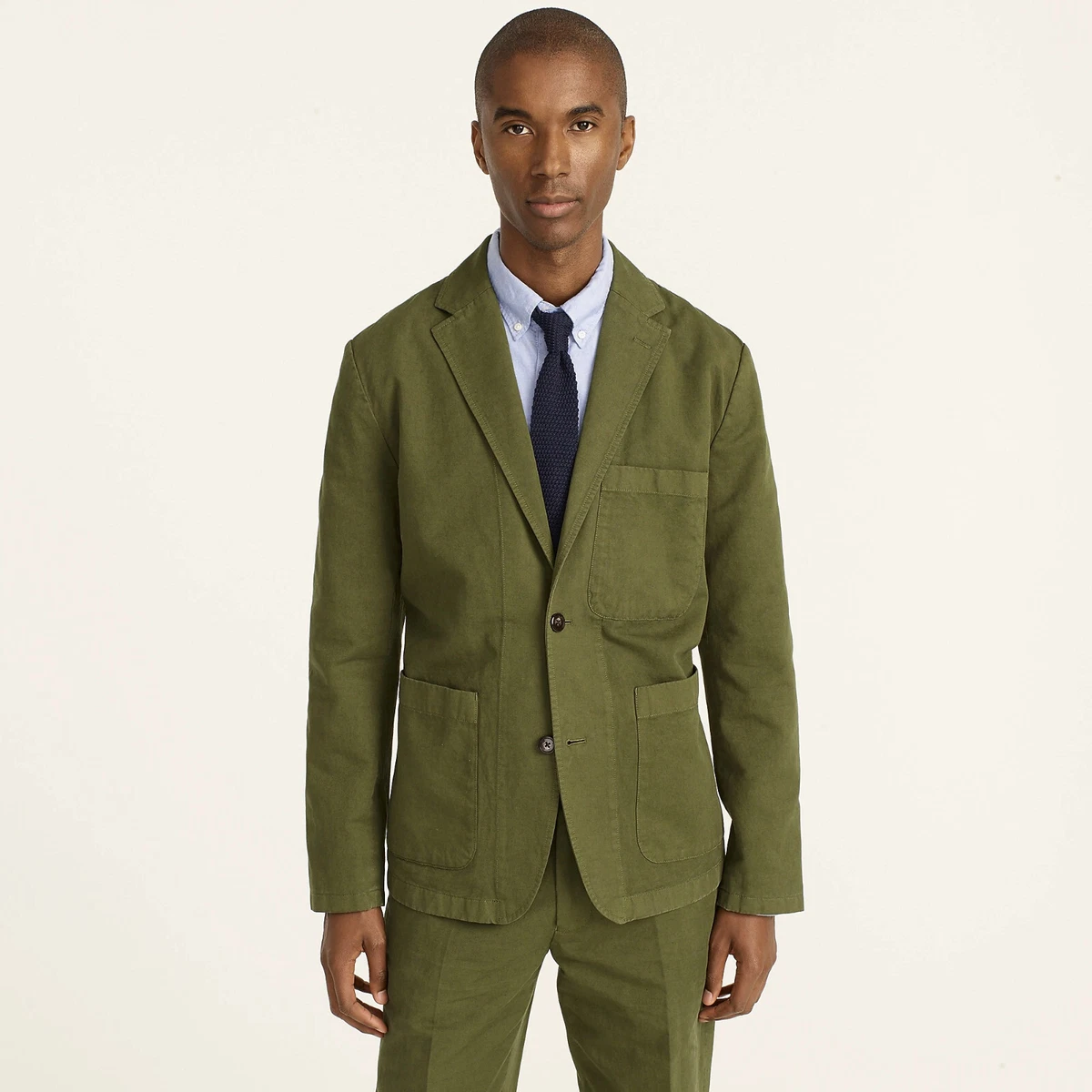 J crew cotton clearance blazer